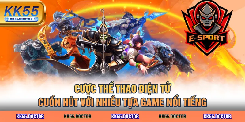 3 Game Thể Thao Điện Tử - Được Yêu Thích Nhất Trong Giới 2 Cược thể thao điện tử cuốn hút với nhiều tựa game nổi tiếng